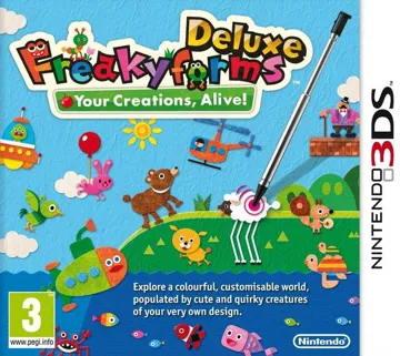Freakyforms Deluxe - Your Creations Alive!(USA) box cover front